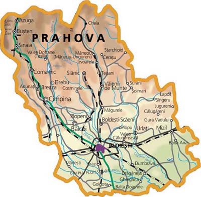 Harta Prahova